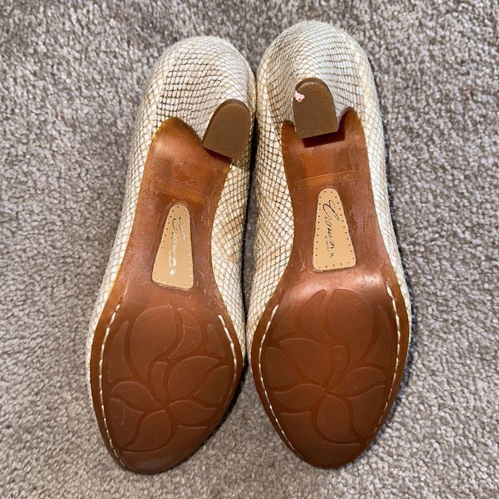 Crown by Born Snakeskin Block Heel Shoes! - Picture 6 of 7